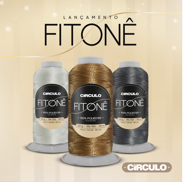 Fitonê Círculo: a tendência internacional em formato de fita chegou ao seu artesanato